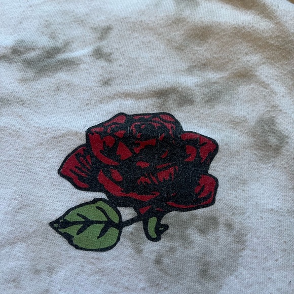 Hollister White Tie-Dye Long Sleeve - Picture 2 of 5